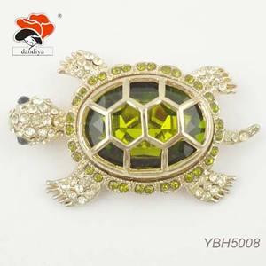 Schildpadden Strass Legering Schildpad Gevormde Mooie Broche Chi Eta Phi Custom Mam Mu Alpha Mu Ncnw Delta Ak Zeta Gamma - Product Image 4