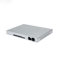Boîtier en tôle d'aluminium extrudé anodisé SGCC, châssis ultra-court 1U pour montage en rack pour équipement d'amplificateur audio