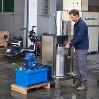 Thuis Commerciële Hydraulische Koude Pers Squeezer Machine Voor Pure R Groente Citroenvruchten Druivenwijn Kersen Automatisch