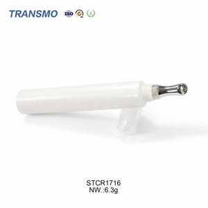 Reusable <b>Lip</b> Balm Extrusion Container Supplied Metal Dauber Wand Recyclable Flexible Cosmetic Pipe - Product Image 2