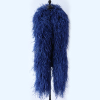 Vente en gros de boa en plumes d'autruche colorées et moelleuses à 20 couches, accessoires vestimentaires personnalisables, fourniture d'usine