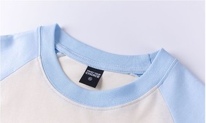 T-<span class=keywords><strong>shirt</strong></span> Oversize en Coton Lourd 240 GSM à Manches Raglan et Contraste, Personnalisable avec Logo OEM, pour Hommes et Femmes, Vente en Gros, <span class=keywords><strong>Lot</strong></span> d'Été - Product Image 4