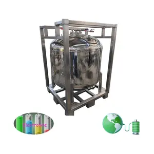 100L-5000L stainless steel movable chemical storage tank stainless steel tank Electrolyte storage tank