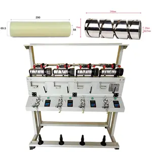 Individuelles Modell 10-Zoll-Garnwickelmaschine mit einer Reiseroute von bis zu 250 mm