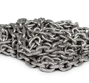 Ss Chain 304 316 Stainless Steel Chain G60 G80 High Strength Ss Chain
