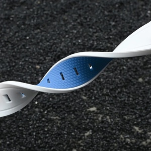 Per Omega X Swatch per Speedmaster Moon-Swatch <span class=keywords><strong>Planet</strong></span> Cinturino a Sgancio Rapido da 20mm in Silicone Curvo Regolabile in Gomma - Product Image 6