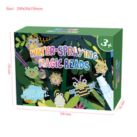 Fusible Perles Ensemble De 8 Couleurs 3 pièces de 6 motifs Portable Mini Crochets Livret Pour Enfants