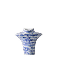 Vase en céramique de porcelaine bleue et blanche de style chinois, art créatif, arrangement floral moderne haut de gamme, ornement hydroponique