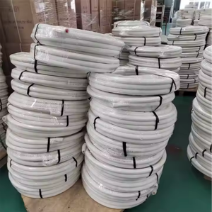 1/4 \ "& <span class=keywords><strong>3</strong></span>/<span class=keywords><strong>8</strong></span> \" קו נחושת ac סט זוג מבודד סלילים w/לבן כיתה בידוד עבור שירות ריתוך קירור - Product Image 6