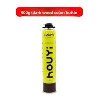 Scellant en mousse PU pour aquarium HOUYI, 900g, mousse expansive pour aquascaping d'aquarium, mousse polyuréthane aquatique HOUYI