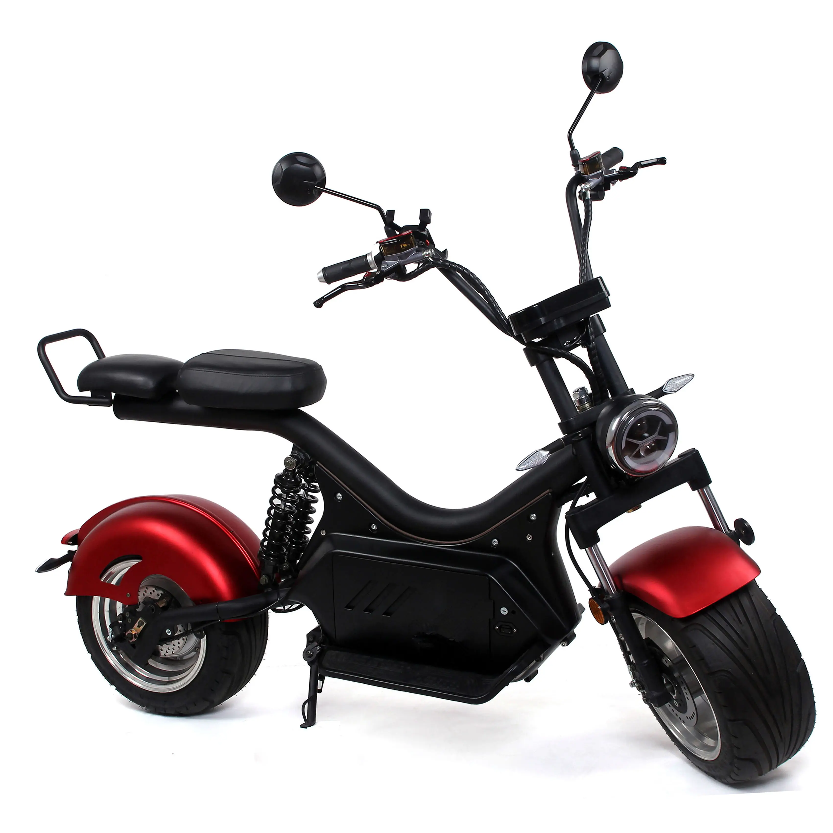 2000w Elektro fahrrad HL4.0 Seev Electric Chopper Bike E CityCoco Motorrad