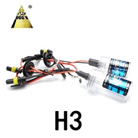 Lámpara de Xenón HID H3 Producida en Fábrica, Bombilla para Auto, Faro Delantero, Lámparas de Xenón H7 Disponibles en 35W 55W 6000K 8000K 10000K CE Blanco 2000