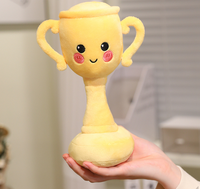 Peluche personnalisée en forme de trophée, jouet en peluche doux, poupée récompensée, coussin trophée créatif et mignon pour enfants, cadeau et décoration intérieure