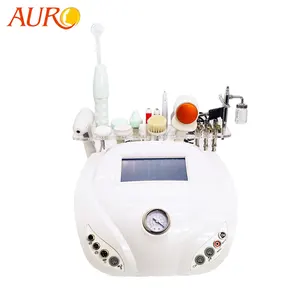 8 in 1 Portable Face Massage Beauty Equipment Professional Spa Ultrasonic Galvanic High Frequency Skin Cautery Machine