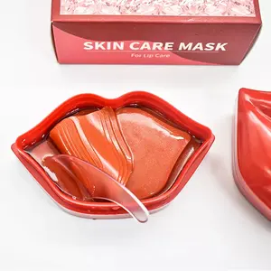 Confezione da 20 Lipmask 6 stili maschera per labbra idratante al collagene mascarillas para labios maschera per labbra schiarente maschera per il viso e il corpo per la cura delle labbra