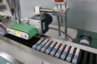 Etiquetadora Automática Horizontal para Ampollas, Fabricada en Fábrica, Aplicadora de Etiquetas para Tubos