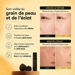 Suero Reafirmante Avanzado, Larga Duración, Piel Suave y Radiante, Mejora la Opacidad Irregular, Calma el Enrojecimiento, Esencia Reparadora con Oro 24K y Trufa Negra - Product Image 2
