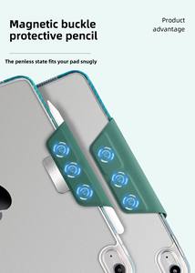 2021 pour <span class=keywords><strong>iPad</strong></span> Pro 11 étui en verre magnétique avec fente pour stylo <span class=keywords><strong>rotatif</strong></span> à 360 degrés compatible avec <span class=keywords><strong>iPad</strong></span> Air 4/5 étui pour tablettes 10.9 pouces - Product Image 3