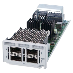 Новый Cisco C9300X-NM-4C C9300X 4x4G/100G сетевой модуль QSFP +/QSFP28 коммутатор сетевой модуль расширения C9300X-NM-4C - Product Image 1