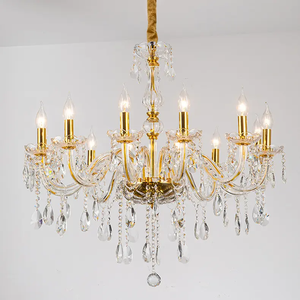 Wedding Decoration <b>Lighting</b> Living Room <b>Dining</b> Room Classical Luxury Crystal Candle European Chandelier - Product Image 4