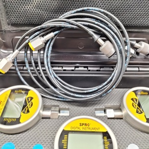 เกจวัดแรงดันดิจิตอลอเนกประสงค์คุณภาพสูง เครื่องมือวัดและทดสอบแรงดันไฮดรอลิกแบบดิจิตอล ชุดทดสอบเกจวัดแรงดันไฮดรอลิก - Product Image 5