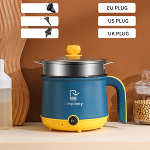 Marmite électrique grande capacité 1,8 L 110V/220V, multifonction avec cuiseur vapeur, <span class=keywords><strong>mijoteuse</strong></span> et <span class=keywords><strong>pot</strong></span> à nouilles - Product Image 3