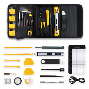 Juego de destornilladores eléctricos inalámbricos con brocas magnéticas de luz LED Destornillador Phillips Torx Reparación de teléfonos Herramienta eléctrica recargable - Product Image 5
