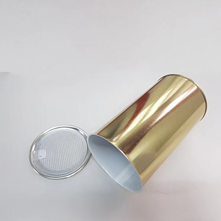 สีขาวเกรดอาหารภายใน/ทองหรือพิมพ์ด้านนอก