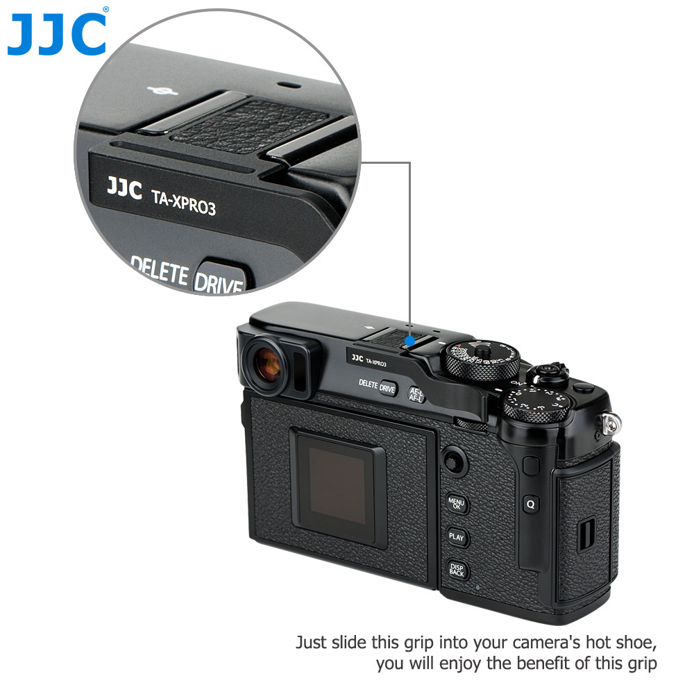 JJCデラックスメタルサムアップグリップforFujifilm X-Pro3