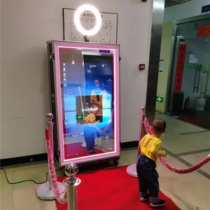Máquina de cabina de fotos de espejo mágico popular tradicional selfie photobooth pantalla táctil <span class=keywords><strong>fotomaton</strong></span> magico foto de gabinete para la venta - Product Image 6