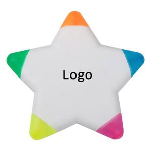 Marcadores Estéticos con Logotipo Personalizado, 5 Colores, Diseño de Estrella y Flor, Cumplen con la Norma Prop 65 - Product Image 3