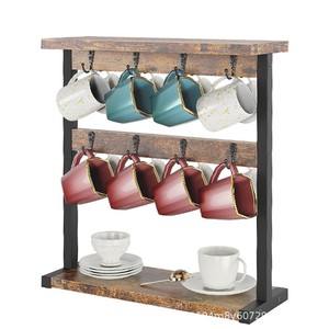 <b>Teacup</b> Holder 3 Tier Hanging Drain Rack Kitchen Mug Storage Organizer Multi Layer Cup Rack - Product Image 4