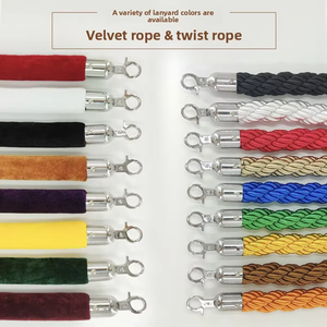 Poteau de <span class=keywords><strong>d</strong></span>élimitation en titane doré à tête sphérique, base creuse, remplissable de sable, 6,9 kg, avec corde torsadée, pour entrée de discothèque et bar - Product Image 5