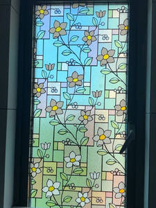 स्थिर क्लिंग विंडो फिल्म विंडो मूवी स्टिकर के लिए विंडो मूवी स्टिकर के लिए विंडो सजावटी फिल्मों के लिए - Product Image 3