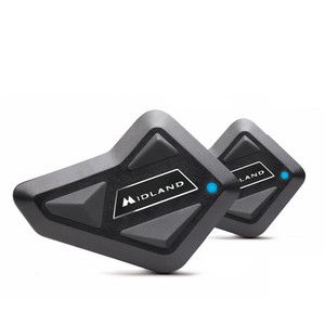 Intercomunicador Doble Mini Midland Bt para Casco de Motocicleta, Dispositivo de Comunicación - Product Image 1