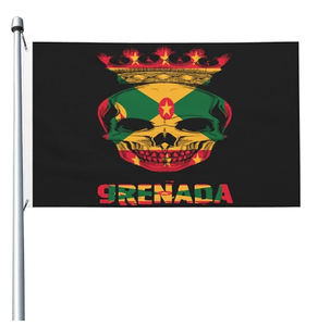 Bandera Dominicana Personalizada al por Mayor, Impresión a una Cara, Resistente a la Decoloración, con 2 Ojales en la Manga Izquierda - Product Image 4