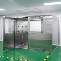 Cabine de douche à air sur mesure à induction infrarouge intelligente pour salle blanche et atelier