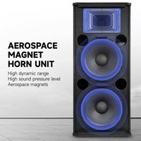 Haut-parleurs professionnels Bekboes SRX712M SRX715 SRX725 pour la scène, enceintes de haute puissance pour l'extérieur, système sonore