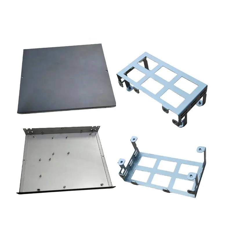 Custom Bending Works Enclosure Box Processing Part Custom Welding Service Stainless Steel Stamping Parts Sheet Metal