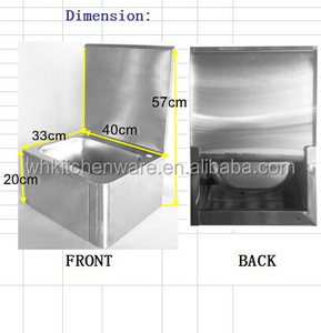 อ่างล้างจานสแตนเลสพร้อมประตูสำหรับห้องครัวแผงวงจรแบบกดดีไซน์ใหม่ - Product Image 5
