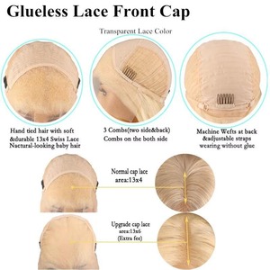 วิกผมแท้ 100% แบ<span class=keywords><strong>บ</strong></span>ไม่ต้องใช้กาว  วิกผมลูกไม้ด้านหน้าและด้าน<span class=keywords><strong>บ</strong></span>น <span class=keywords><strong>สี</strong></span><span class=keywords><strong>บ</strong></span><span class=keywords><strong>ลอน</strong></span>ด์ประกาย<span class=keywords><strong>เทา</strong></span>  พร้อมไฮไลท์สีน้ำตาลประกายเทา  แบ<span class=keywords><strong>บ</strong></span>ทำสีด้วยมือ  วิกผมแ<span class=keywords><strong>บ</strong></span><span class=keywords><strong>บ</strong></span>ไล่สีออมเบร - Product Image 6