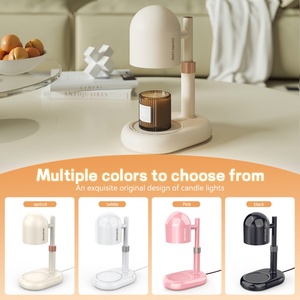 Lámpara Minimalista para Calentar Velas, Luz Nocturna Decorativa, Luz de Ambiente, Altura Ajustable - Product Image 6