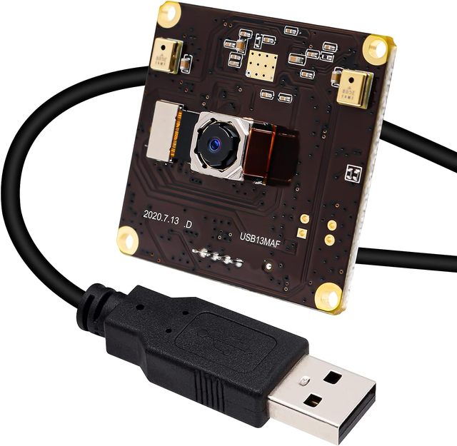 ELP 13 MP IMX214 3840*2880 4K USB Camera Module MJPEG YUYV Auto Focus UVC USB Camera Board for Android Linux Windows MAC OS