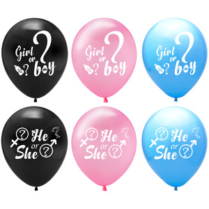 Globo <span class=keywords><strong>de</strong></span> confeti con signo <span class=keywords><strong>de</strong></span> interrogación negro <span class=keywords><strong>de</strong></span> 36 pulgadas para revelar el género, conjunto <span class=keywords><strong>de</strong></span> decoraciones para fiesta <span class=keywords><strong>de</strong></span> Baby Shower para niño o niña - Product Image 4