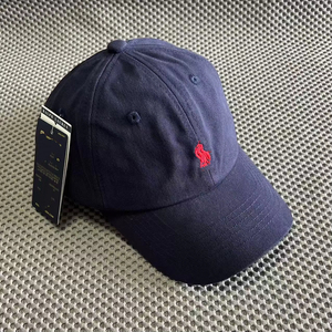 Casquette de baseball souple et polyvalente avec logo Little Horse, visière plate, pare-soleil, pour hommes et femmes, automne-hiver - Product Image 3