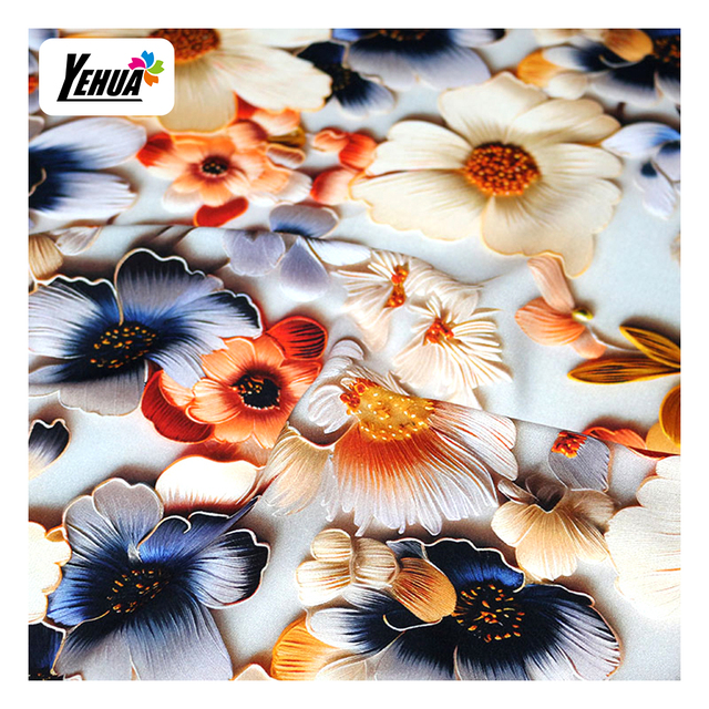 Rayon Fabric Digital Printed 3D 5D Floral Digital Printed Rayon Digital Print Shirting Fabric