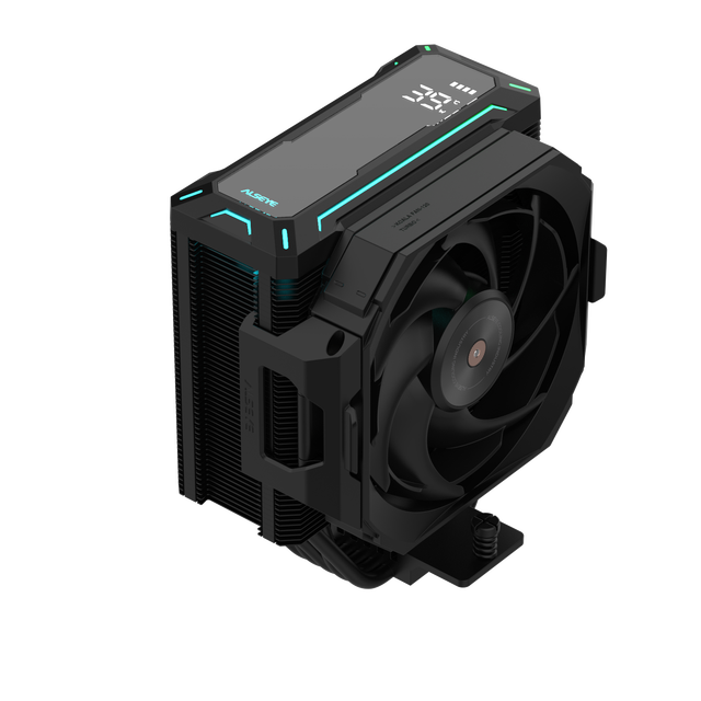 ALSEYE Latest Arrival CPU Cooler 240W TDP Full Platform CPU Air Cooler with Digital Display