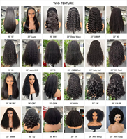 Pelucas de Cabello Humano con Encaje HD 7x5, Sin Pegamento, Ondas Sueltas, Encaje Precortado, Densidad 250, Cabello Natural Doble, Rizado y Voluminoso