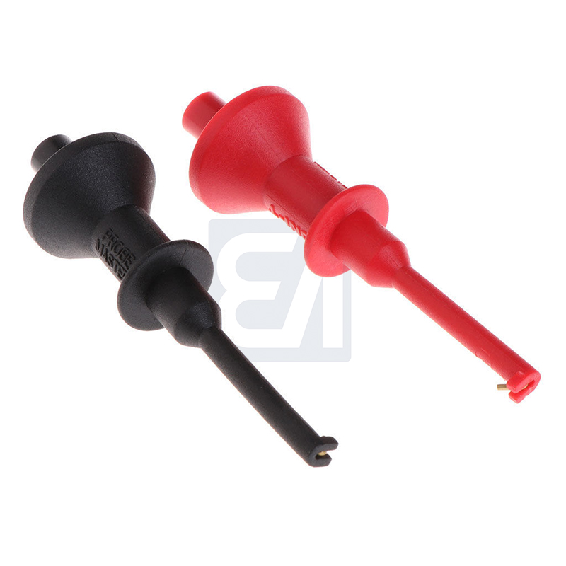 Испытательный крюк-зажим для мультиметров, испытательный провод, удлинитель с крюком, щуп, испытательный зажим, резьбовой крючок с апертурой 4 мм