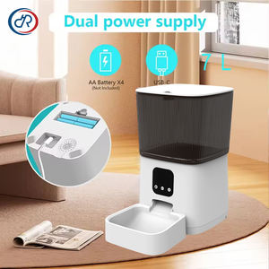 Grosir OEM pengumpan Pat otomatis catu daya ganda pemberi makan anjing kucing pintar Wifi dengan waktu pemberi makanan kucing pintar otomatis - Product Image 4